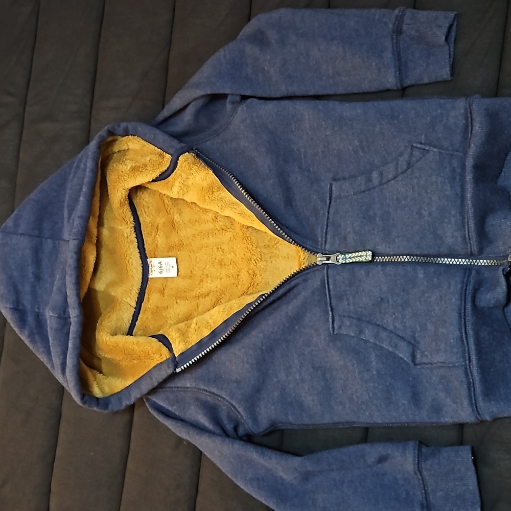 Boys Carters soft fleece sweater